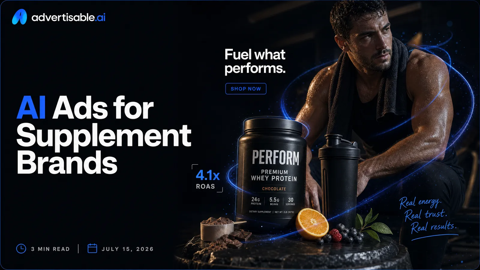 AI Ads for Supplement Brands
