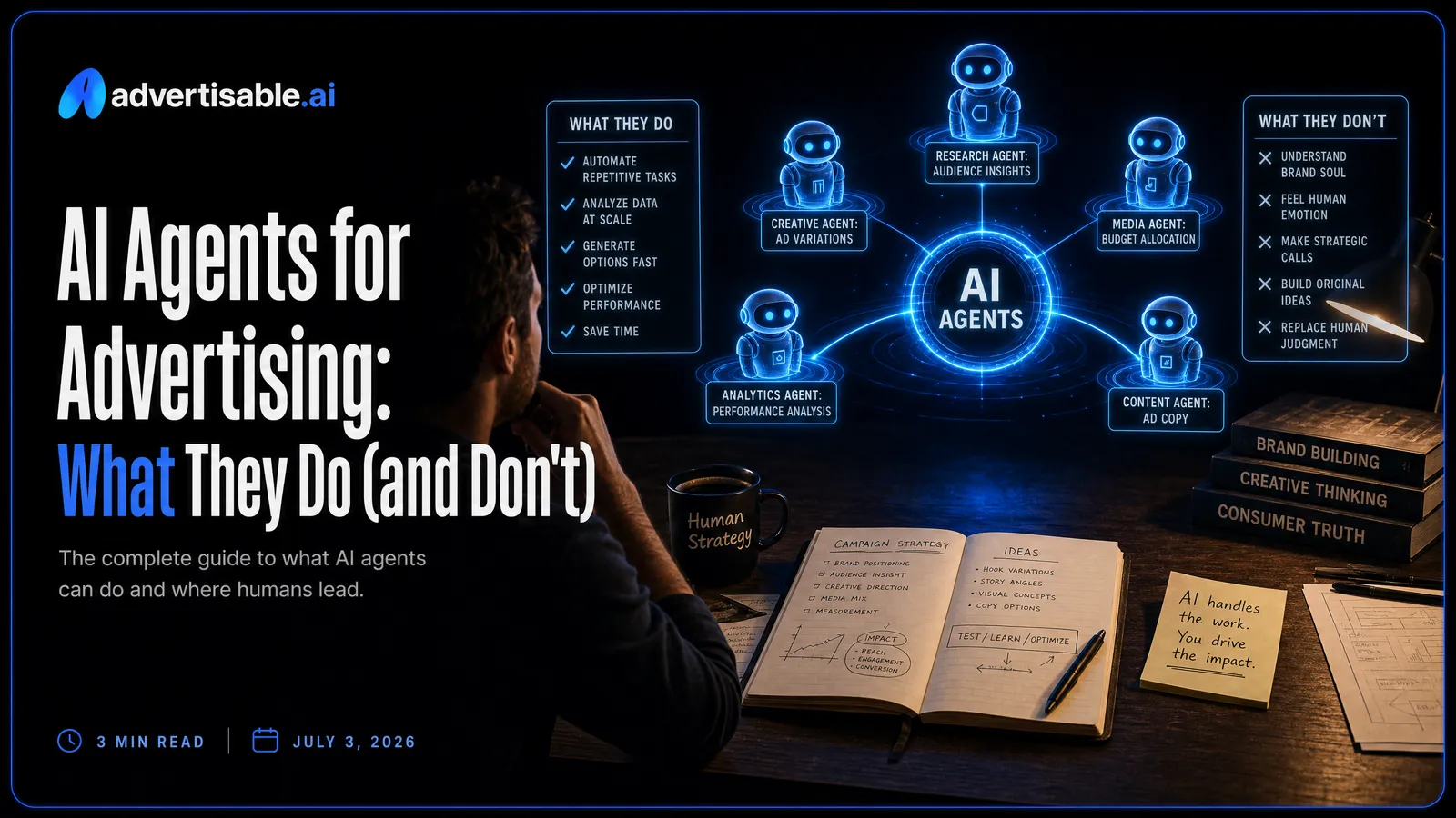 AI Agents for Advertising: What They Do (and Don't)