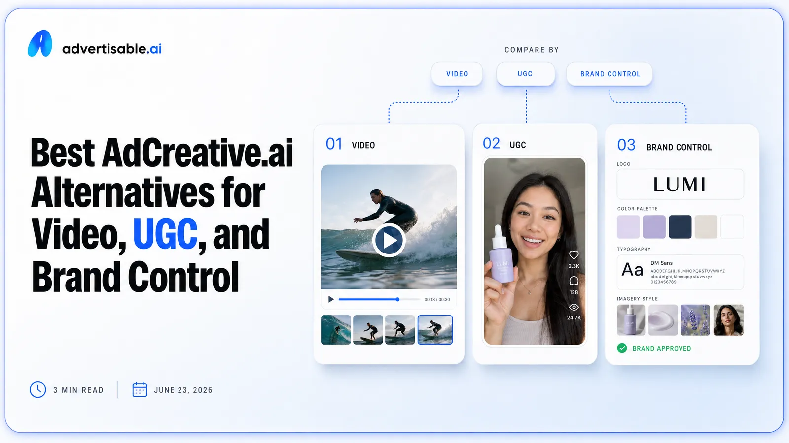 Best AdCreative.ai Alternatives for Video, UGC, and Brand Control