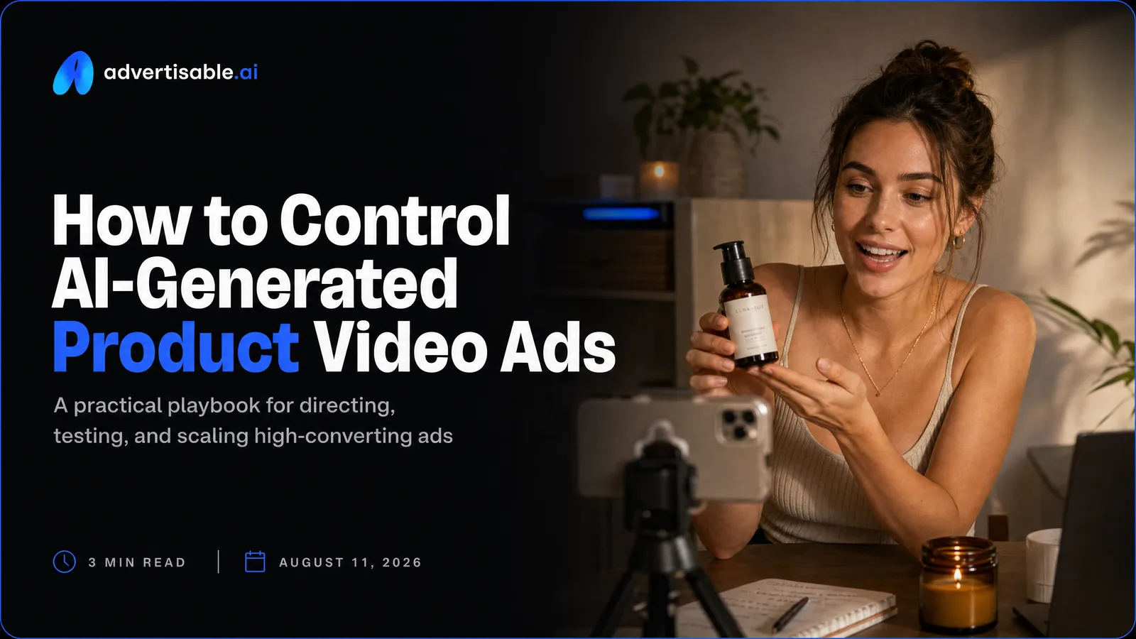 How to Control AI-Generated Product Video Ads