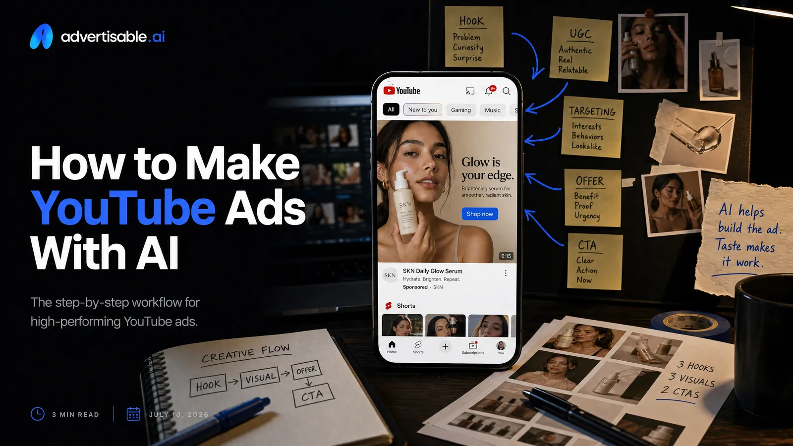How to Make YouTube Ads With AI