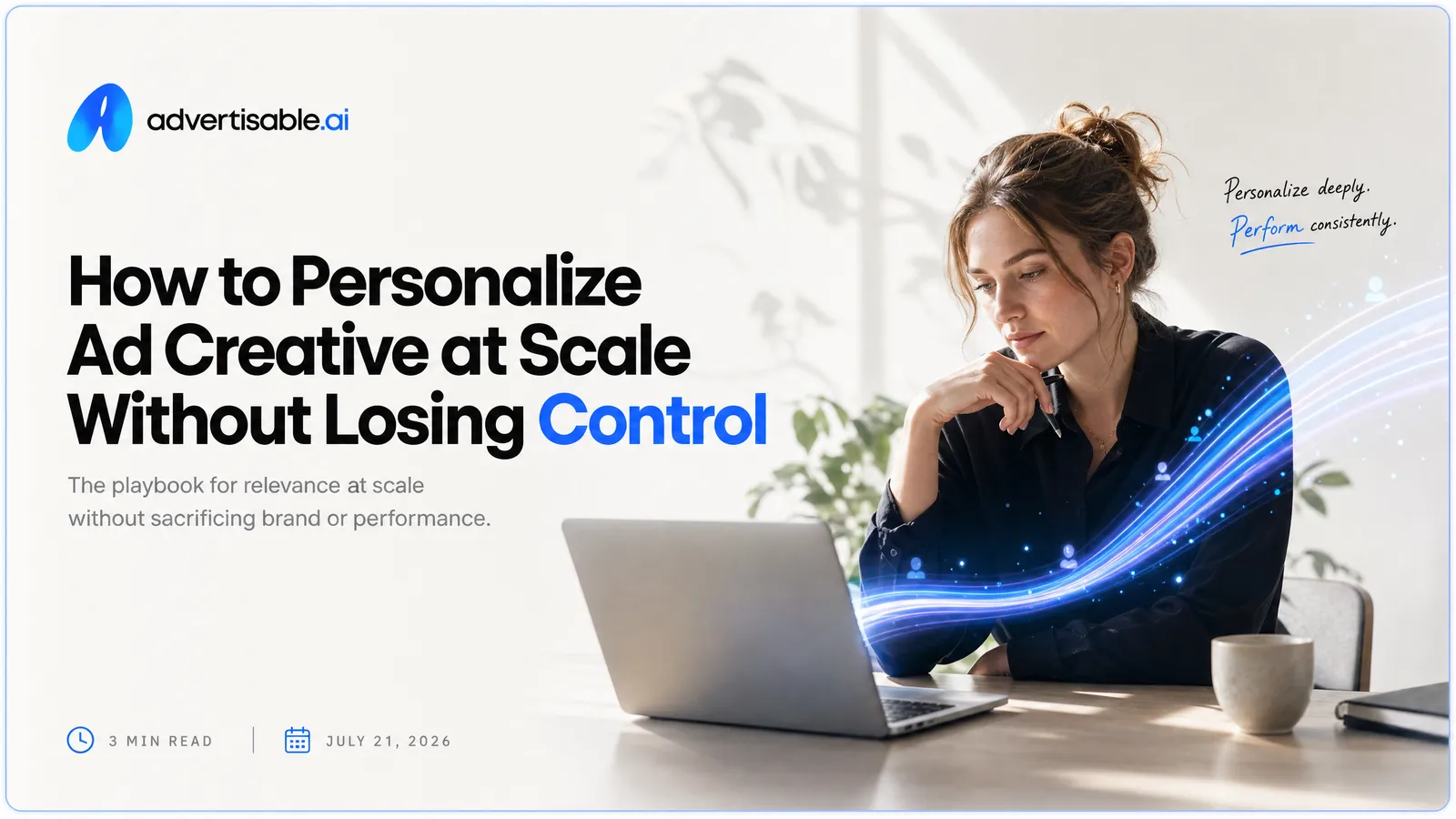 How to Personalize Ad Creative at Scale Without Losing Control