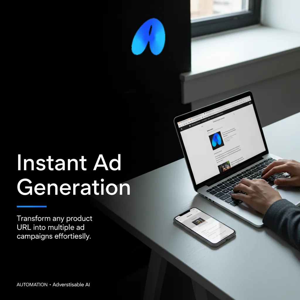 Paste Your Product URL, Get 20 Ad Variations in Minutes