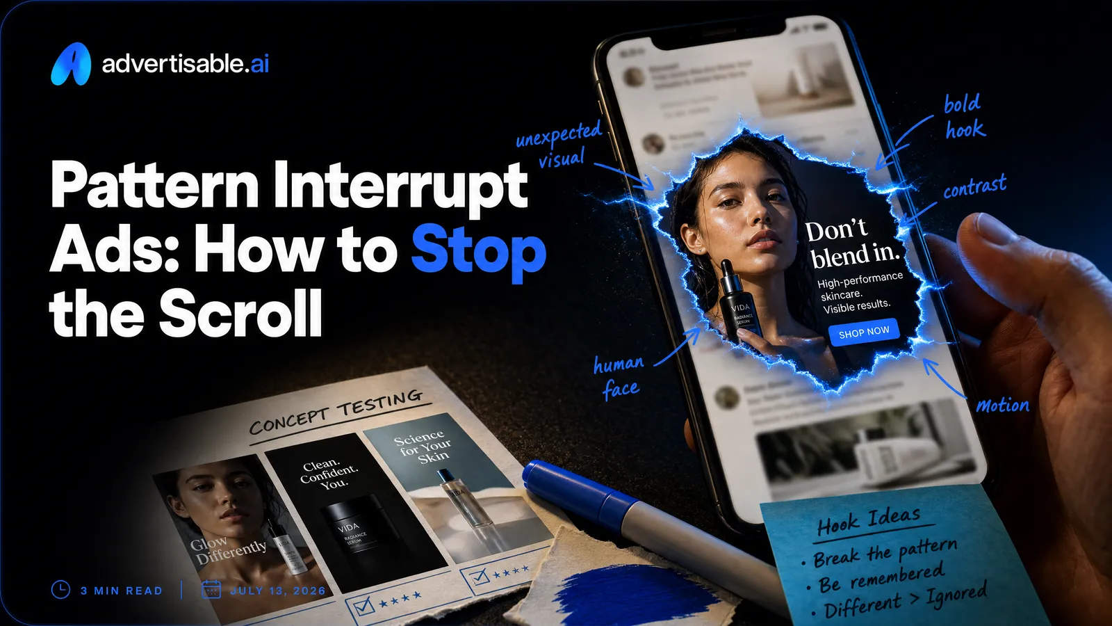 Pattern Interrupt Ads: How to Stop the Scroll