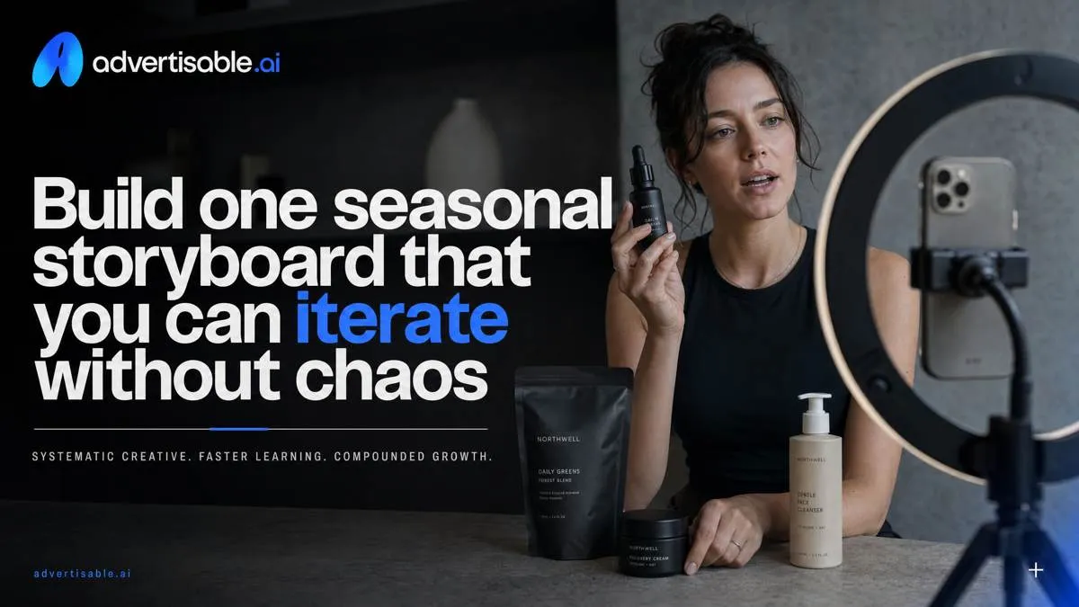 Build one seasonal storyboard that you can iterate without chaos