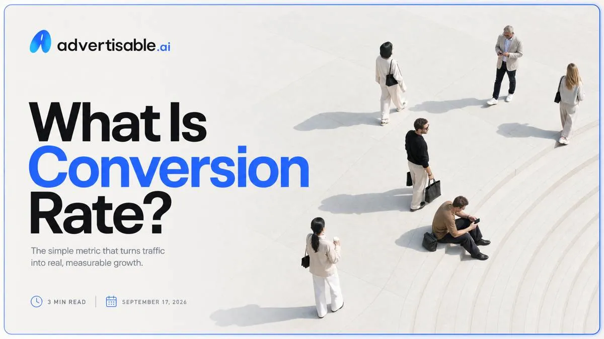 What Is Conversion Rate?