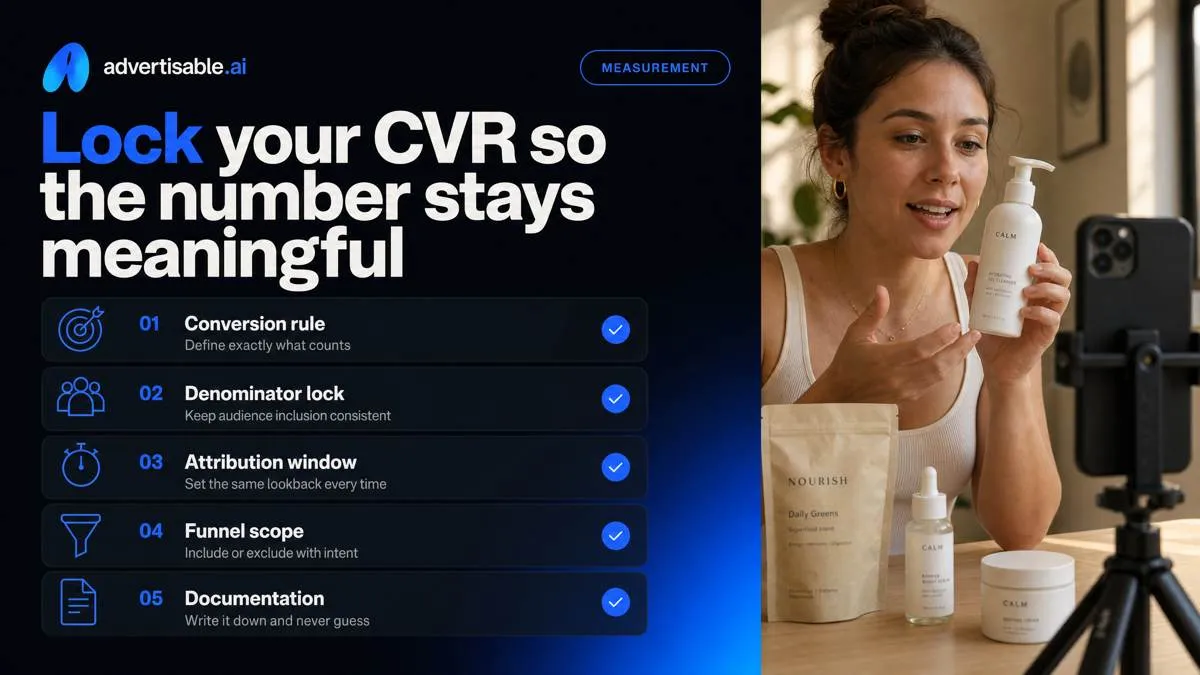 Lock your CVR so the number stays meaningful