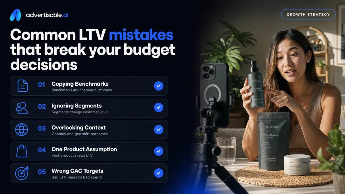 Common LTV mistakes that break your budget decisions