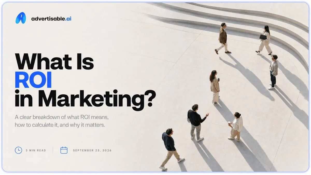 What Is ROI in Marketing?