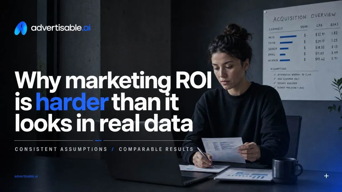 Why marketing ROI is harder than it looks in real data