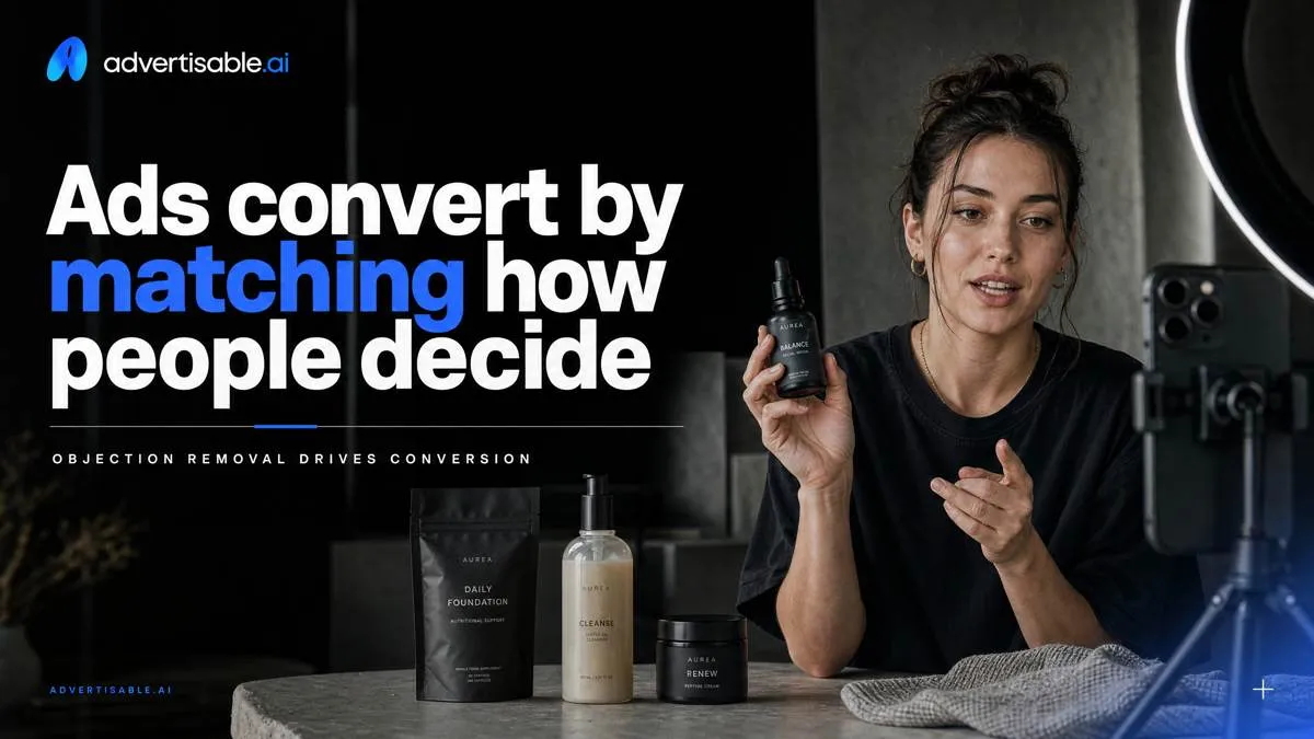 Ads convert by matching how people decide